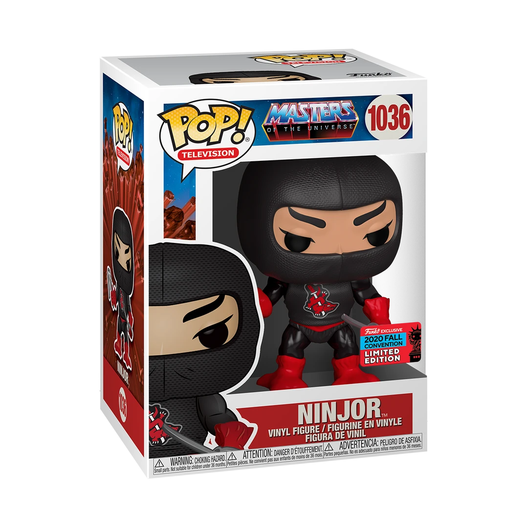 Quantum Collectibles Funko Pop! NYCC 2020 Masters Of The Universe: Ninjor Funko Pop! Vinyls 3 Quantum Collectibles Funko Pop! NYCC 2020 Masters Of The Universe: Ninjor Funko Pop! Vinyls