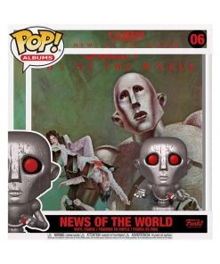 Quantum Collectibles Funko Pop! Albums Queen - News Of The World Metallic Exclusive Pre-Order Funko Pop! Vinyls