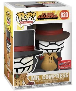 Quantum Collectibles Funko Pop! Vinyls Funko Pop! NYCC 2020 My Hero Academia: Mr Compress Convention Sticker