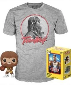 Quantum Collectibles Funko POP! Movies Teen Wolf Flocked POP! & Tee (Target Exclusive)