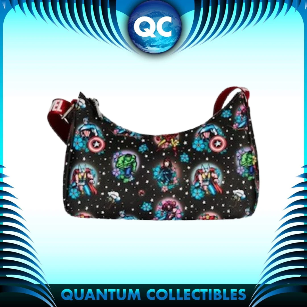 Quantum Collectibles Loungefly Avengers Floral Tattoo Shoulder Bag Preorder 3 Quantum Collectibles Loungefly Avengers Floral Tattoo Shoulder Bag Preorder