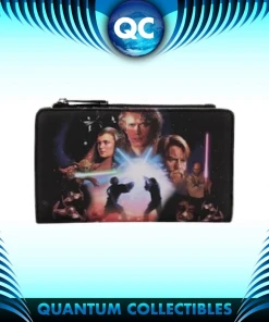 Quantum Collectibles Loungefly Star Wars Prequel Trilogy Flap Wallet Preorder