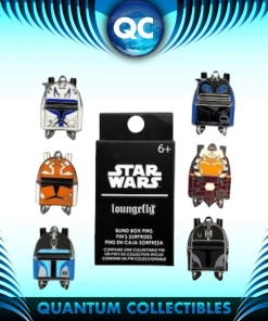 Quantum Collectibles Loungefly Star Wars Helmet Backpack Blind Box Pin Preorder