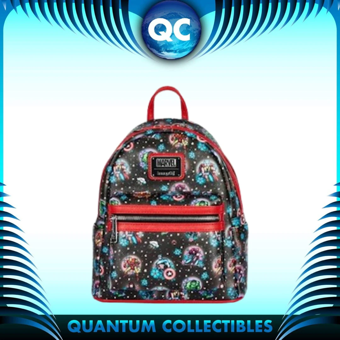 Quantum Collectibles Loungefly Avengers Floral Tattoo Mini Backpack Preorder 3 Quantum Collectibles Loungefly Avengers Floral Tattoo Mini Backpack Preorder