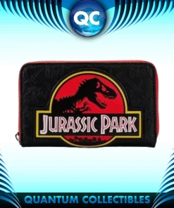 Quantum Collectibles Loungefly Jurassic Park Logo Wallet Preorder