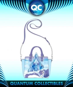 Quantum Collectibles Loungefly Frozen Princess Elsa Castle Crossbody Preorder