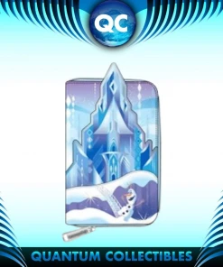 Quantum Collectibles Loungefly Frozen Princess Elsa Castle Zip Around Wallet Preorder