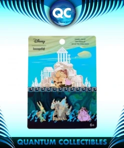 Quantum Collectibles Loungefly Hercules 4pc Pin Set Preorder