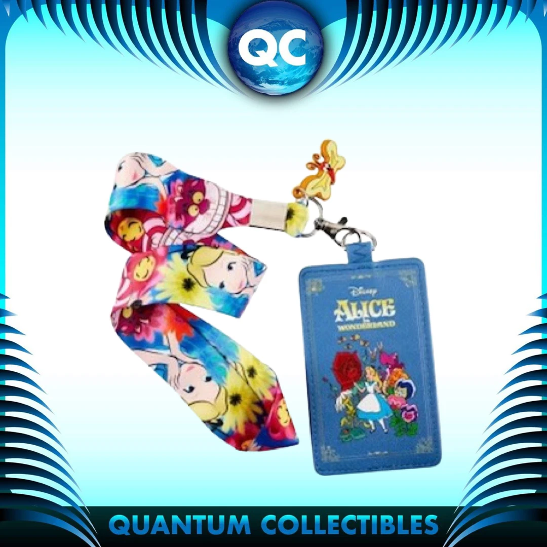 Quantum Collectibles Loungefly Alice In Wonderland Book Lanyard With Card Holder Preorder 3 Quantum Collectibles Loungefly Alice In Wonderland Book Lanyard With Card Holder Preorder