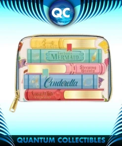Quantum Collectibles Loungefly Disney Princess Books Classics Wallet Bag Preorder
