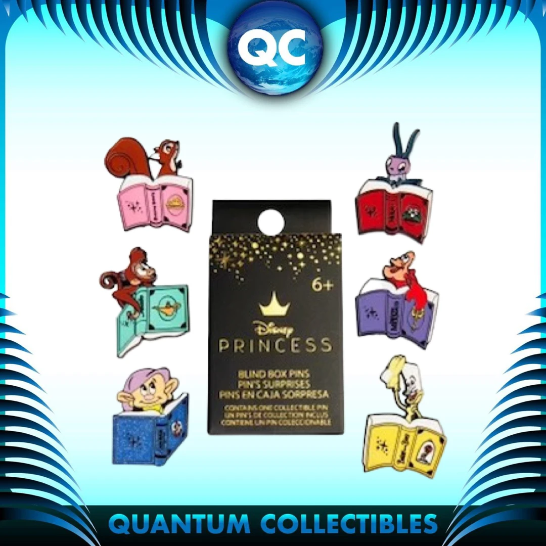 Quantum Collectibles Loungefly Disney Princess Books Classics Blind Box Pin Preorder 3 Quantum Collectibles Loungefly Disney Princess Books Classics Blind Box Pin Preorder