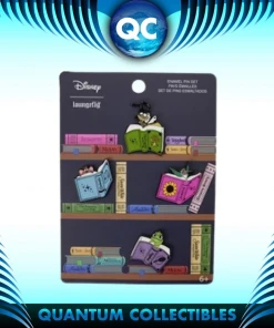 Quantum Collectibles Loungefly Disney Princess Books Classics 4pc Pin Set Preorder