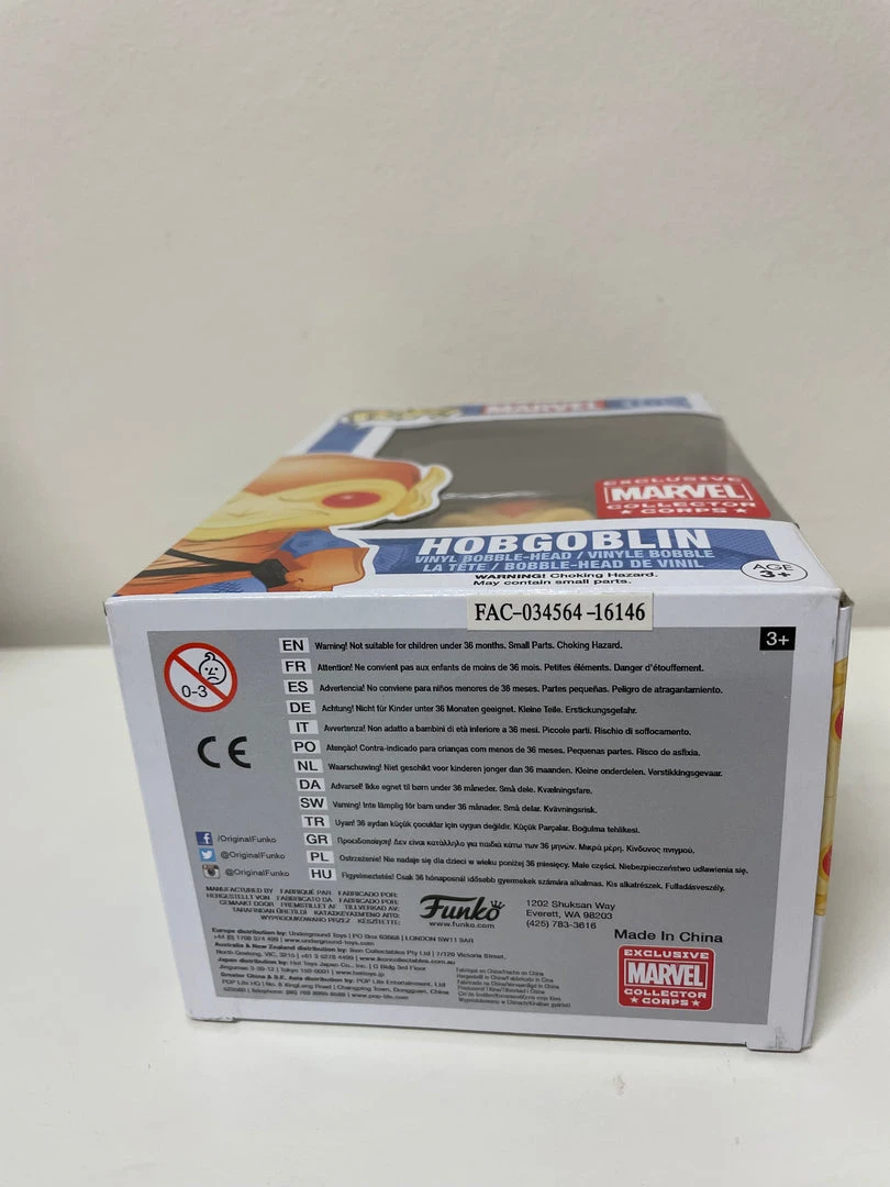 Quantum Collectibles Funko Pop! Marvel Hobgoblin MCC Exclusive Funko Pop! Vinyls 8 Quantum Collectibles Funko Pop! Marvel Hobgoblin MCC Exclusive Funko Pop! Vinyls