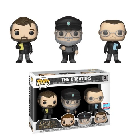 Quantum Collectibles Funko Pop! Vinyls Funko Pop! Game Of Thrones The Creators 3 Pack 3 Quantum Collectibles Funko Pop! Vinyls Funko Pop! Game Of Thrones The Creators 3 Pack