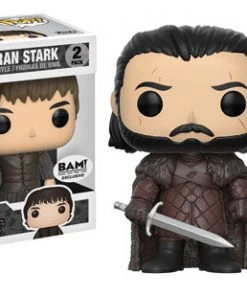 Quantum Collectibles Funko Pop! Vinyls Funko Pop! Game Of Thrones Jon Snow And Bran Stark 2 Pack BAM Exclusive