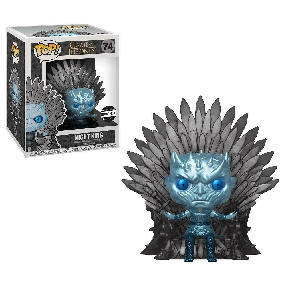 Quantum Collectibles Funko Pop! Game Of Thrones Metallic Night King On Throne 74 HBO Exclusive 3 Quantum Collectibles Funko Pop! Game Of Thrones Metallic Night King On Throne 74 HBO Exclusive