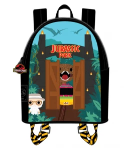 Quantum Collectibles Loungefly Pop! Jurassic Park Gate Mini Backpack Preorder