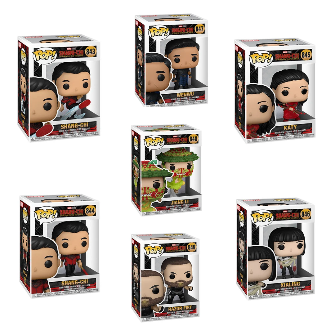 Quantum Collectibles Funko Pop! Marvel Shang Chi Bundle Of 7 Pre-Order Funko Pop! Vinyls 3 Quantum Collectibles Funko Pop! Marvel Shang Chi Bundle Of 7 Pre-Order Funko Pop! Vinyls