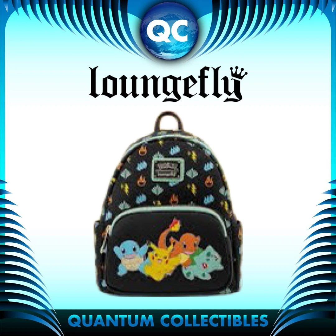 Quantum Collectibles Loungefly Pokemon Starter Mini Backpack Funkon Exclusive Preorder 3 Quantum Collectibles Loungefly Pokemon Starter Mini Backpack Funkon Exclusive Preorder