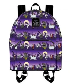 Quantum Collectibles Loungefly Nightmare Before Christmas AOP Mini Backpack Pre-Order