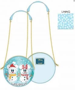 Quantum Collectibles Loungefly Disney Snowman Minnie Mickey Snow Globe Crossbody Preorder 5 Quantum Collectibles Loungefly Disney Snowman Minnie Mickey Snow Globe Crossbody Preorder