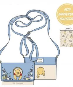Quantum Collectibles Loungefly Disney Winnie The Pooh 95th Anniversary Peek A Pooh Crossbody Preorder
