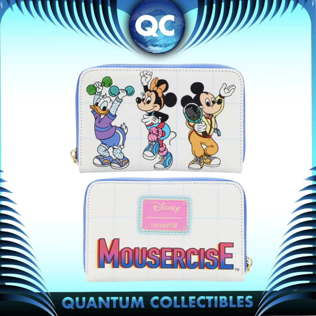 Quantum Collectibles Loungefly Mousercise Wallet Preorder 3 Quantum Collectibles Loungefly Mousercise Wallet Preorder