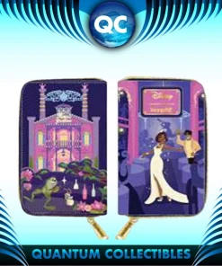 Quantum Collectibles Loungefly Disney Princess & The Frog Tiana’s Palace Zip Around Wallet
