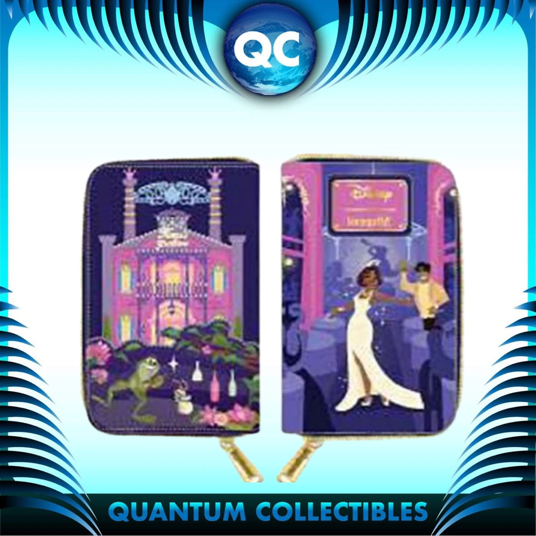 Quantum Collectibles Loungefly Disney Princess & The Frog Tiana’s Palace Zip Around Wallet 3 Quantum Collectibles Loungefly Disney Princess & The Frog Tiana’s Palace Zip Around Wallet