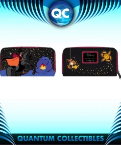 Quantum Collectibles Loungefly Disney Jafar Villains Scene Zip Around Wallet Preorder