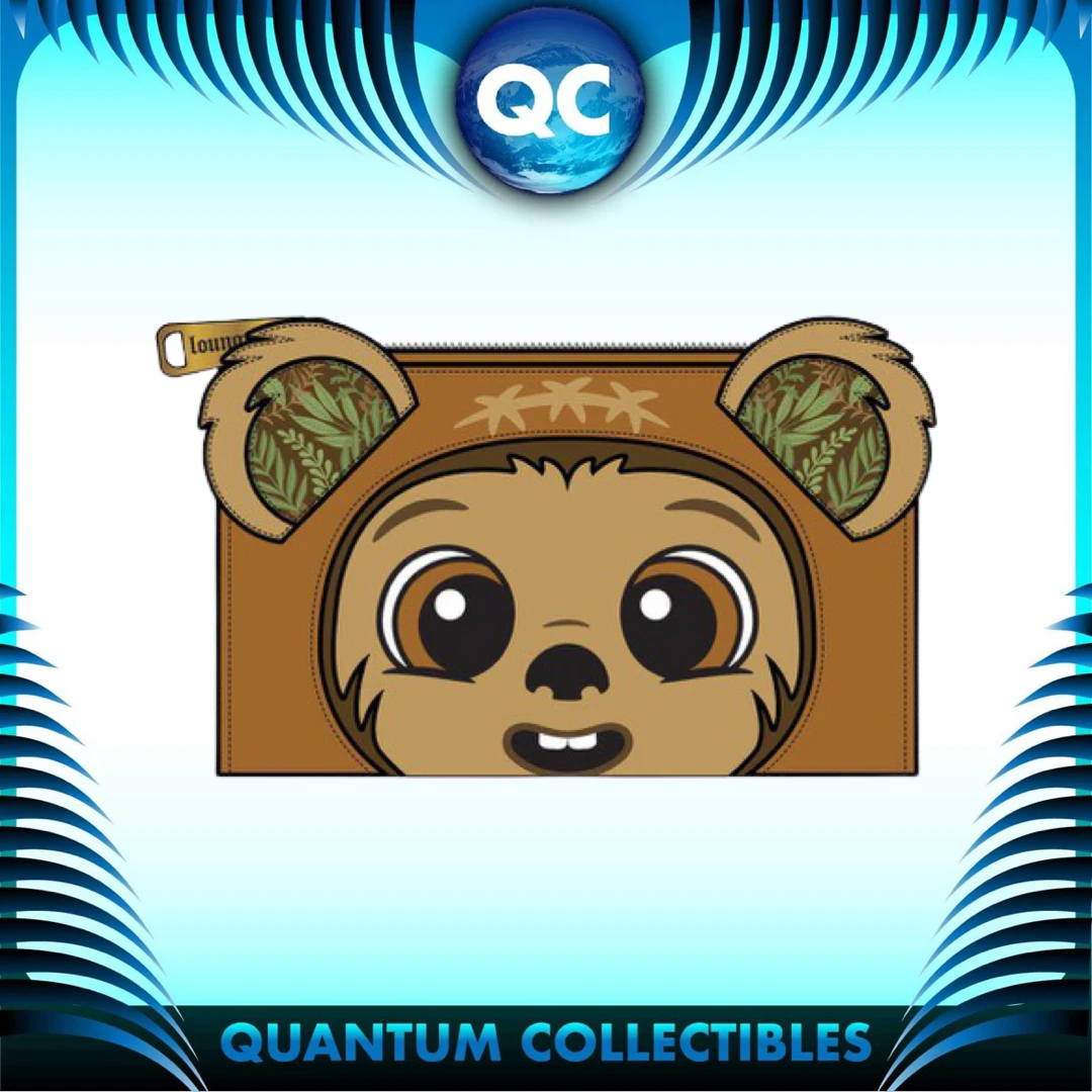 Quantum Collectibles LF STAR WARS WICKET COSPLAY FLAP WALLET Loungefly 3 Quantum Collectibles LF STAR WARS WICKET COSPLAY FLAP WALLET Loungefly