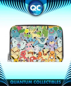 Quantum Collectibles Loungefly LF POKEMON OMBRE ZIP AROUND WALLET