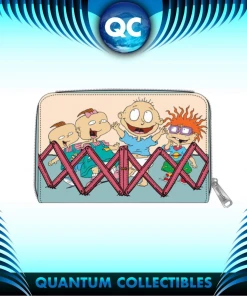 Quantum Collectibles Loungefly LF NICKELODEON RUGRATS 30TH ANNIVERSARY BABIES ZIP AROUND WALLET