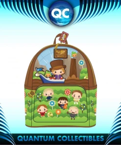 Quantum Collectibles Loungefly LF WB CHARLIE AND THE CHOCOLATE FACTORY 50TH ANNIVERSARY MINI BACKPACK