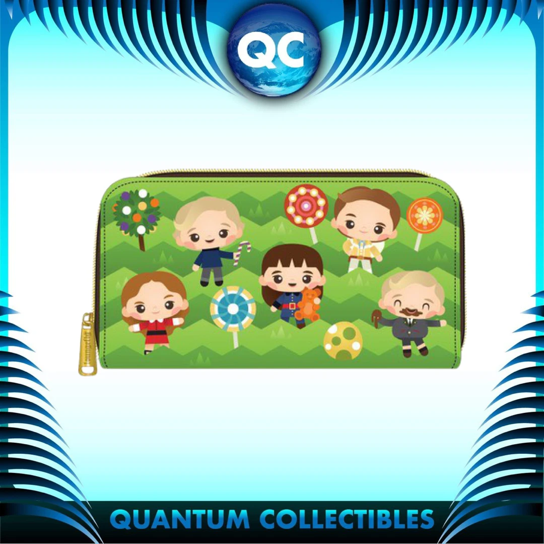 Quantum Collectibles Loungefly LF WB CHARLIE AND THE CHOCOLATE FACTORY 50TH ANNIVERSARY ZIP AROUND WALLET 3 Quantum Collectibles Loungefly LF WB CHARLIE AND THE CHOCOLATE FACTORY 50TH ANNIVERSARY ZIP AROUND WALLET