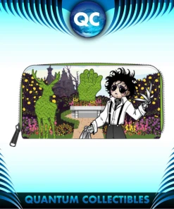 Quantum Collectibles LF FOX EDWARD SCISSORHANDS TOPIARY ZIP AROUND WALLET Loungefly