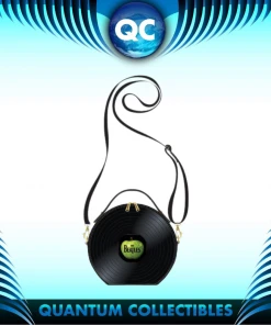 Quantum Collectibles LOUNGEFLY THE BEATLES LET IT BE VINYL RECORD CROSSBODY