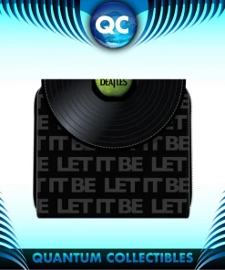 Quantum Collectibles LOUNGEFLY THE BEATLES LET IT BE VINYL RECORD WALLET