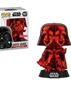 Quantum Collectibles POP! Star Wars: Red Chrome Darth Vader- Target Exclusive