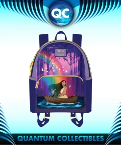 Quantum Collectibles LF DISNEY POCAHONTAS JUST AROUND THE RIVER BEND MINI BACKPACK Loungefly