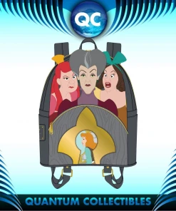 Quantum Collectibles LF DISNEY VILLAINS SCENE EVIL STEPMOTHER AND STEP SISTERS MINI BACKPACK