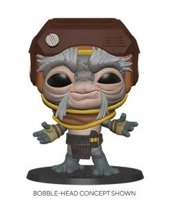Quantum Collectibles Funko Pop! Star Wars: 10 Inch Babu Frik Pre-Order USA Exclusive Stickered Pop Vinyls