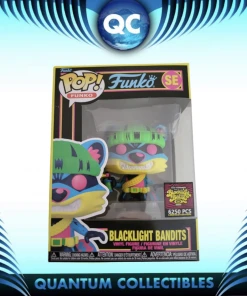 Quantum Collectibles Funko Pop! SDCC 2022 Box Of Fun Blacklight Battle Blacklight Bandit Preorder