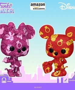 Quantum Collectibles Funko Pop! Vinyls Funko Pop! Disney: Mickey Mouse Art Series Minnie And Mickey Amazon Exclusive Funko Fair Pre-Order