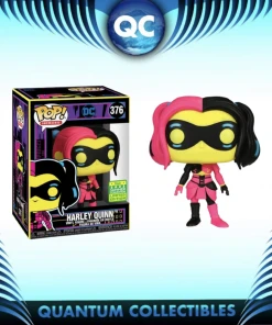 Quantum Collectibles Funko Pop! SDCC 2022 Blacklight Harley Quinn (Asia Import) Exclusive Preorder