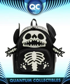 Quantum Collectibles Loungefly SDCC 2022 Skeleton Stitch Mini Backpack Preorder Funko Pop! Vinyls