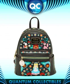 Quantum Collectibles Loungefly Alice In Wonderland Floral Mini Backpack Preorder