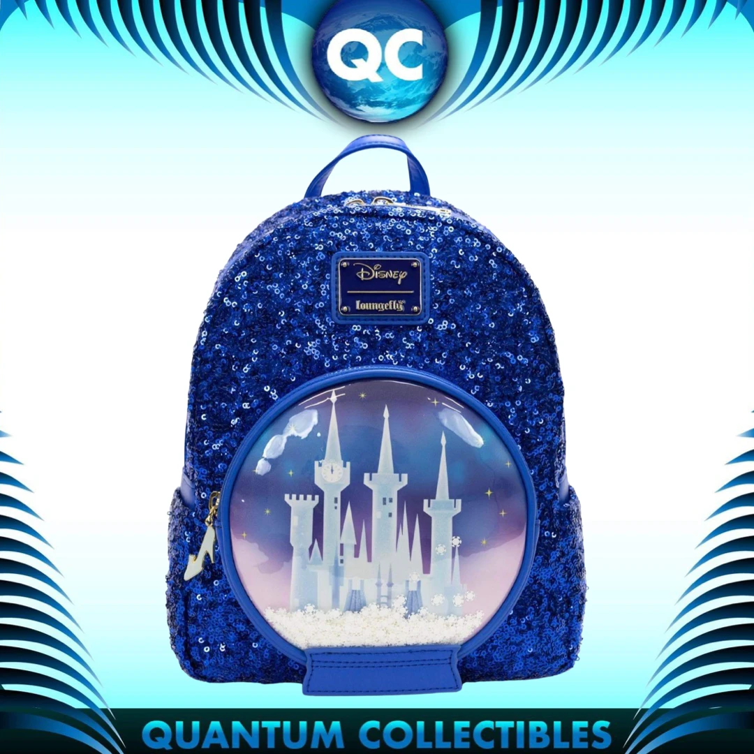 Quantum Collectibles Loungefly Disney Sequin Castle Snowglobe Series Mini Backpack Preorder 3 Quantum Collectibles Loungefly Disney Sequin Castle Snowglobe Series Mini Backpack Preorder
