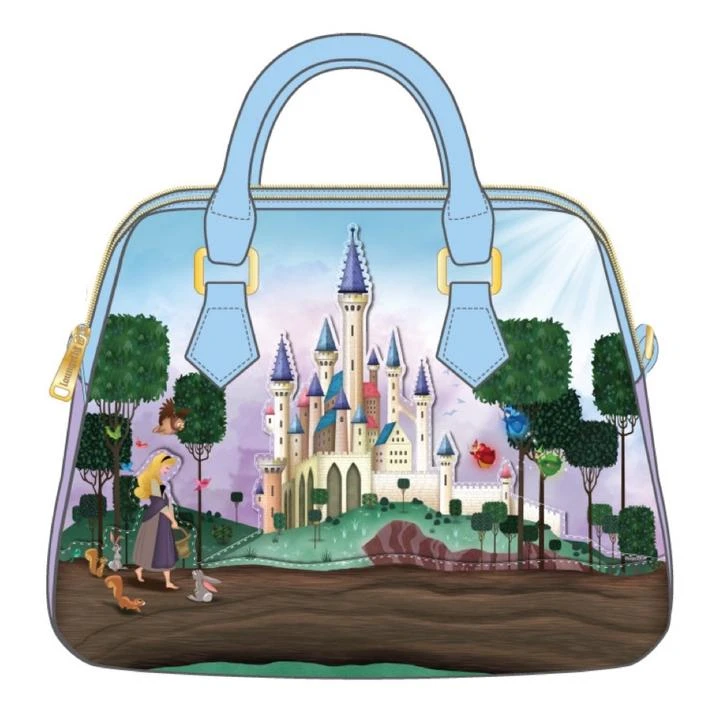 Quantum Collectibles LOUNGEFLY DISNEY SLEEPING BEAUTY CASTLE SERIES CROSSBODY PREORDER 9 Quantum Collectibles LOUNGEFLY DISNEY SLEEPING BEAUTY CASTLE SERIES CROSSBODY PREORDER