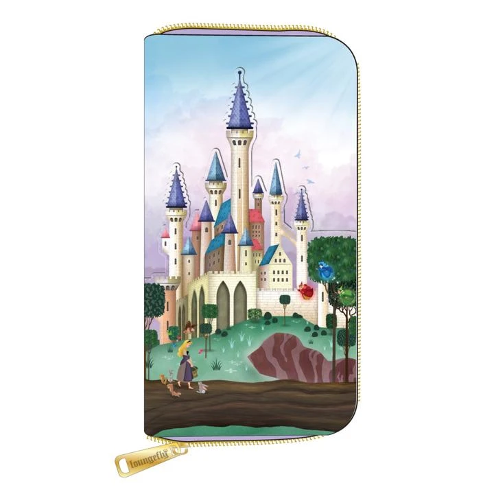 Quantum Collectibles LOUNGEFLY DISNEY SLEEPING BEAUTY CASTLE SERIES WALLET PREORDER 7 Quantum Collectibles LOUNGEFLY DISNEY SLEEPING BEAUTY CASTLE SERIES WALLET PREORDER